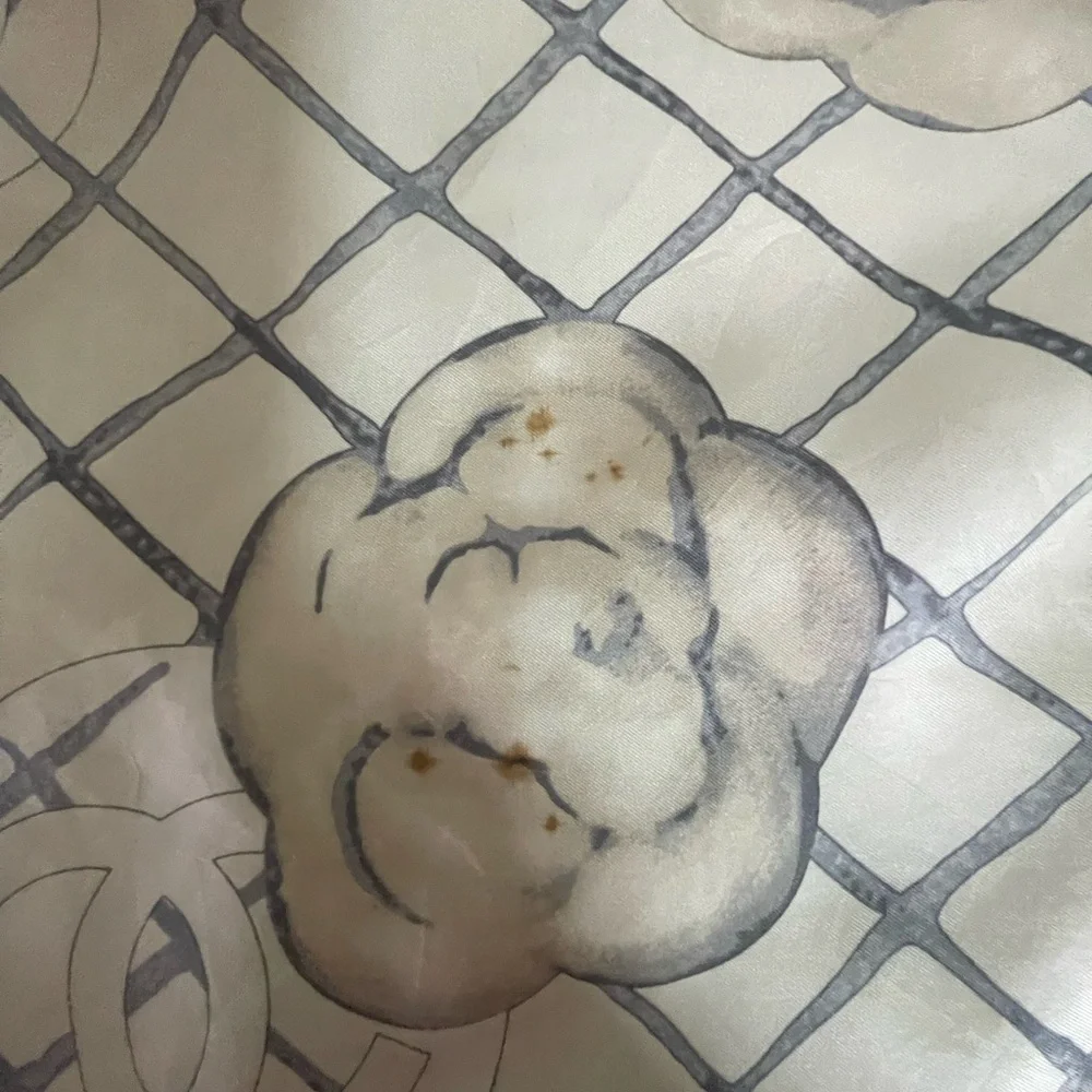 Chanel Silk Scarf. - Picture 16 of 16